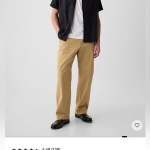 Men’s Gap Khaki Pants Dark Beige Size 38x32